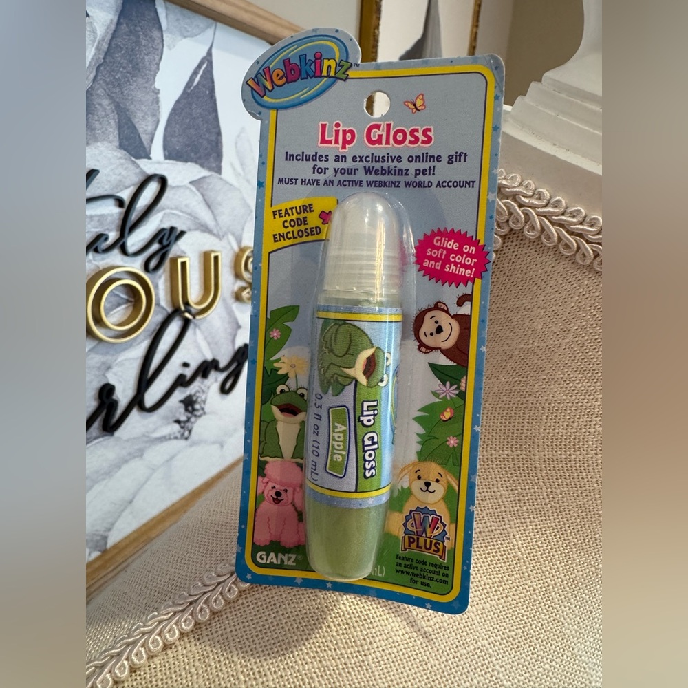 5 for $30 NWT! WEBKINZ Apple Flavored Lip Gloss